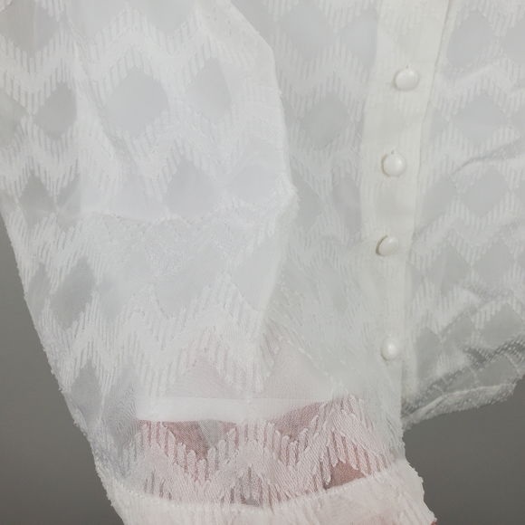 NWT ModCloth White Mini Dress - Picture 7 of 12